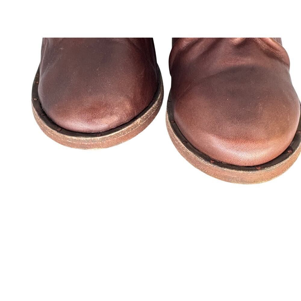 Beek Quail Leather Chelsea Boots | Brown Ankle Boots | Size 7 | Handmade | NWOB - Picture 6 of 9